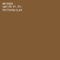 #815B33 - Potters Clay Color Image